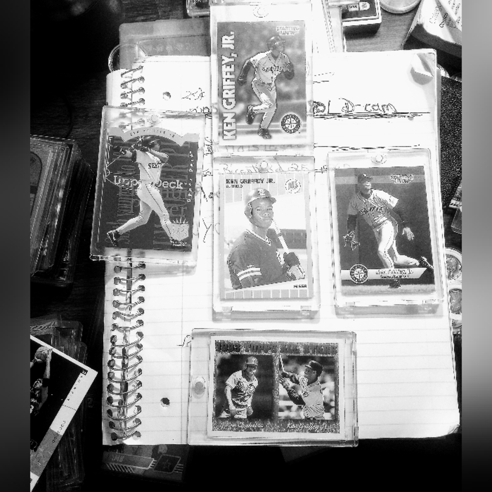Ken Griffey Jr. Baseball Card Collection